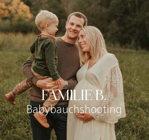 Glückliche Familie bei einem Babybauchshooting in Endingen am Kaiserstuhl